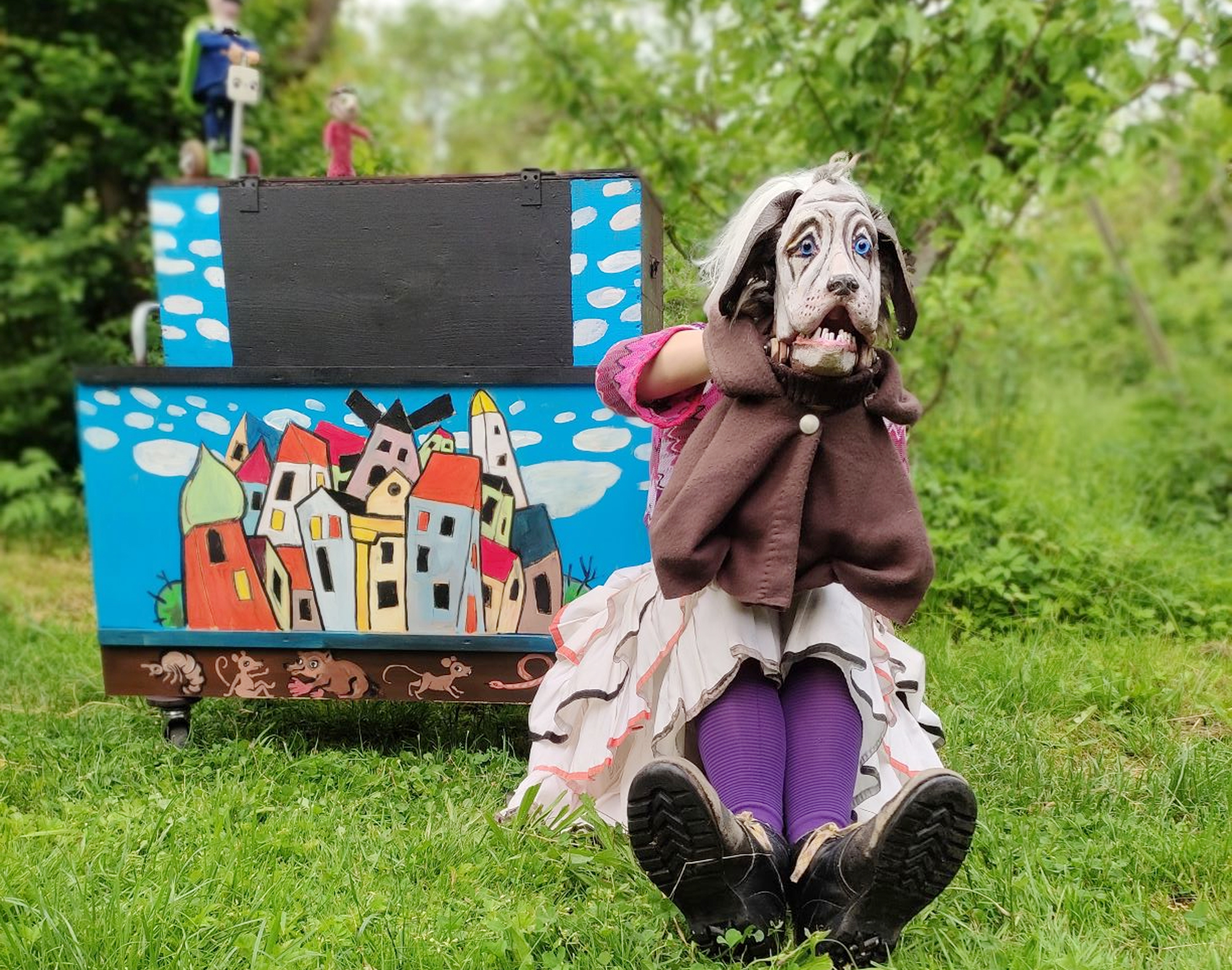 Foto: Puppenspiel “Zirkus Frederico”. Fotoautor: Dorftheater Siemitz