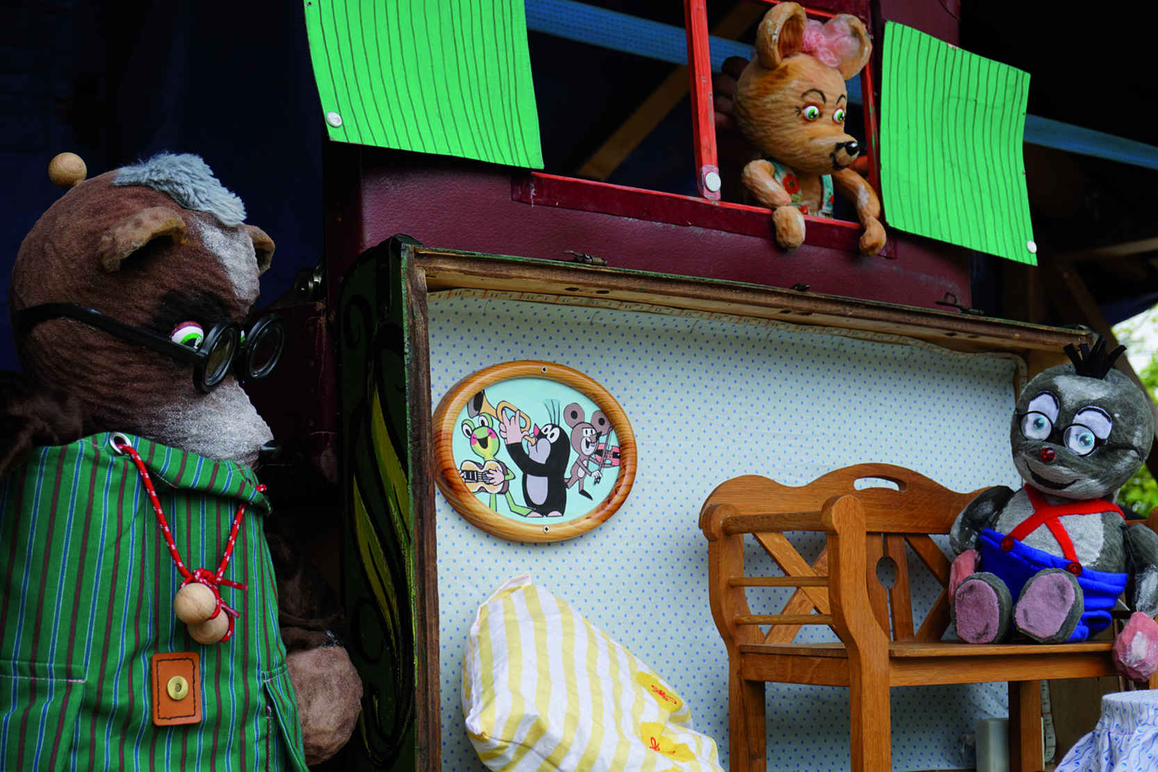 Foto: Puppenspiel “Der Maulwurf und seine Freunde”. Fotoautor: Figurentheater Schnuppe, Gingst