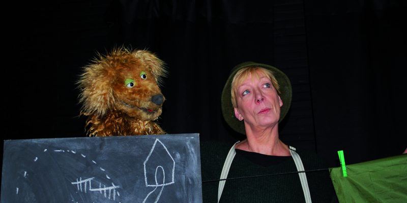 Foto: Puppenspiel “Luise ist weg”. Fotoautorin: Katharina Lepik, Hamburg